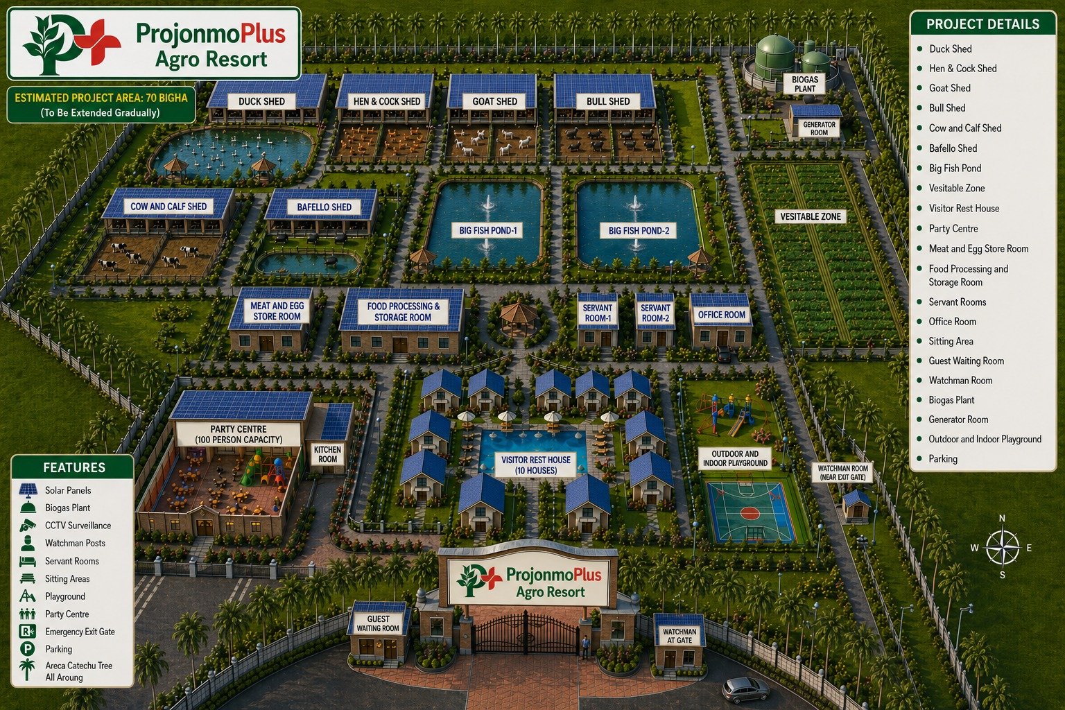 ProjonmoPlus Agro-Resort