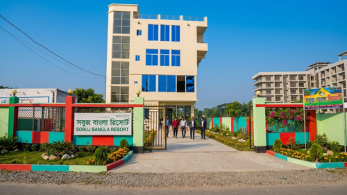 Sobuj Bangla Resort building